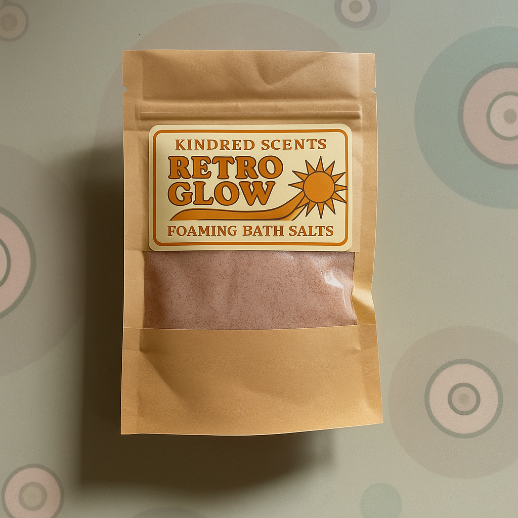 Retro Glow Foaming Bath Salts