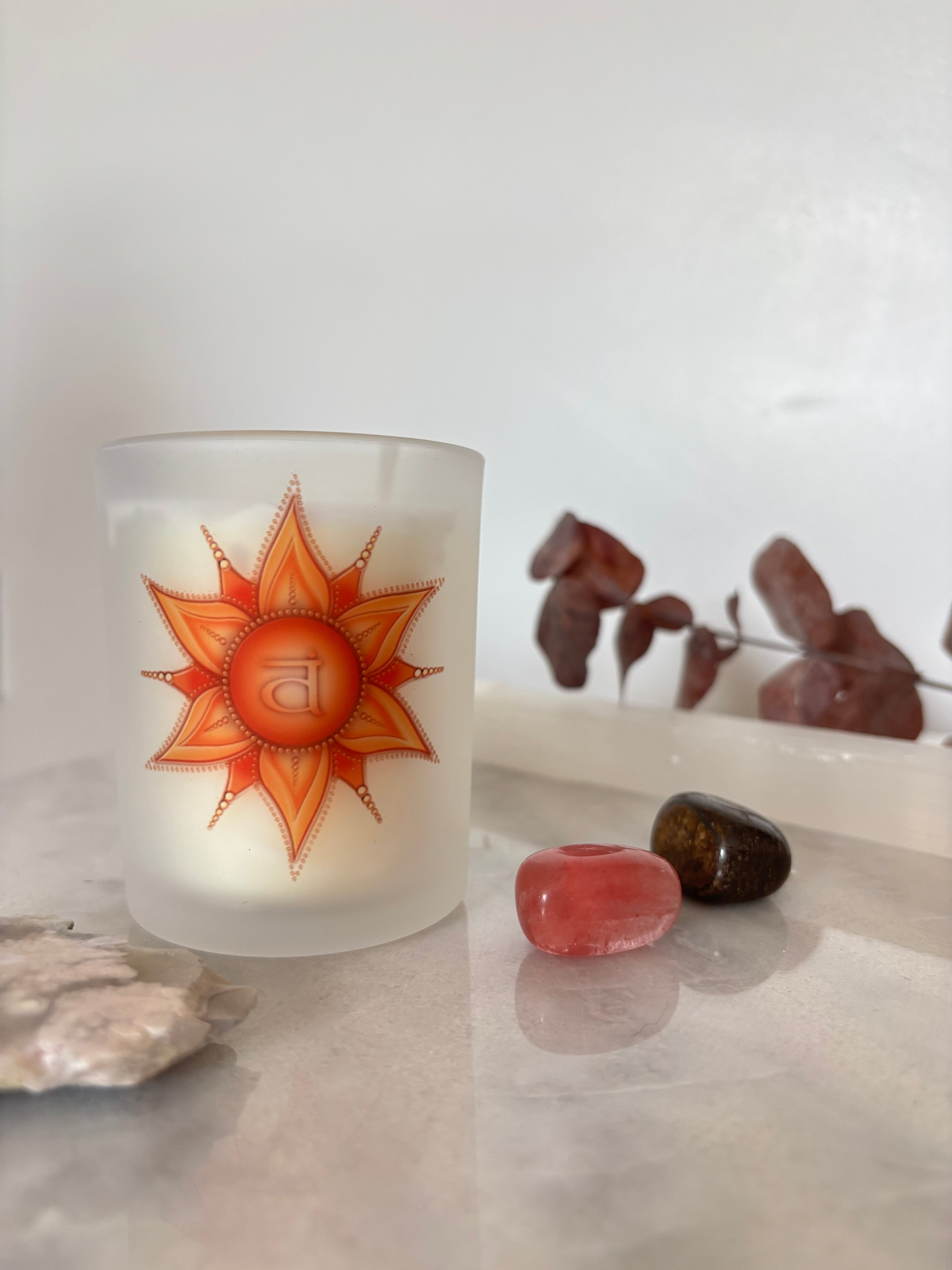 Tangerine, Neroli & Jasmine Scented Candle