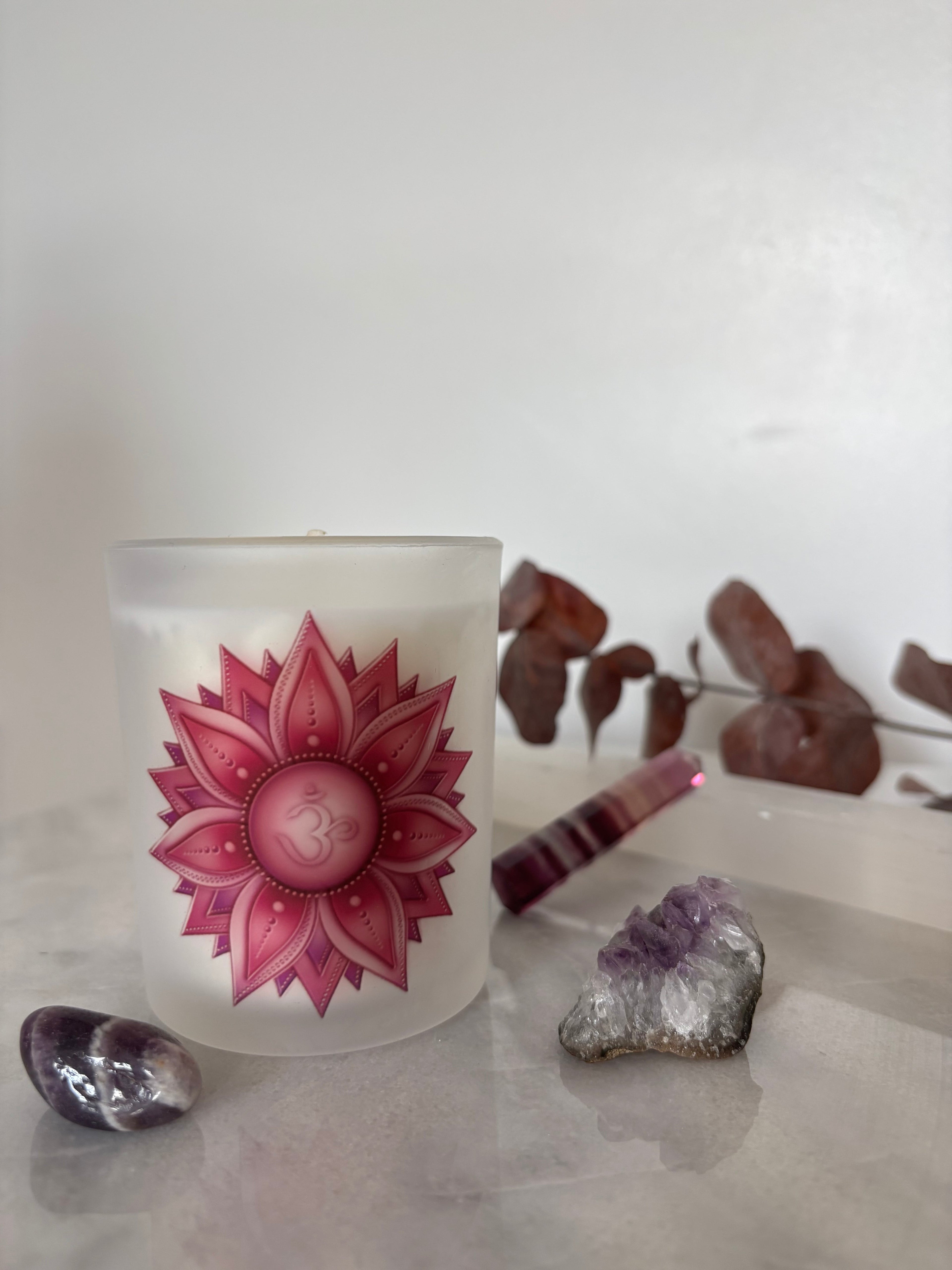 Lavender, Frankincense & Tonka Scented Candle