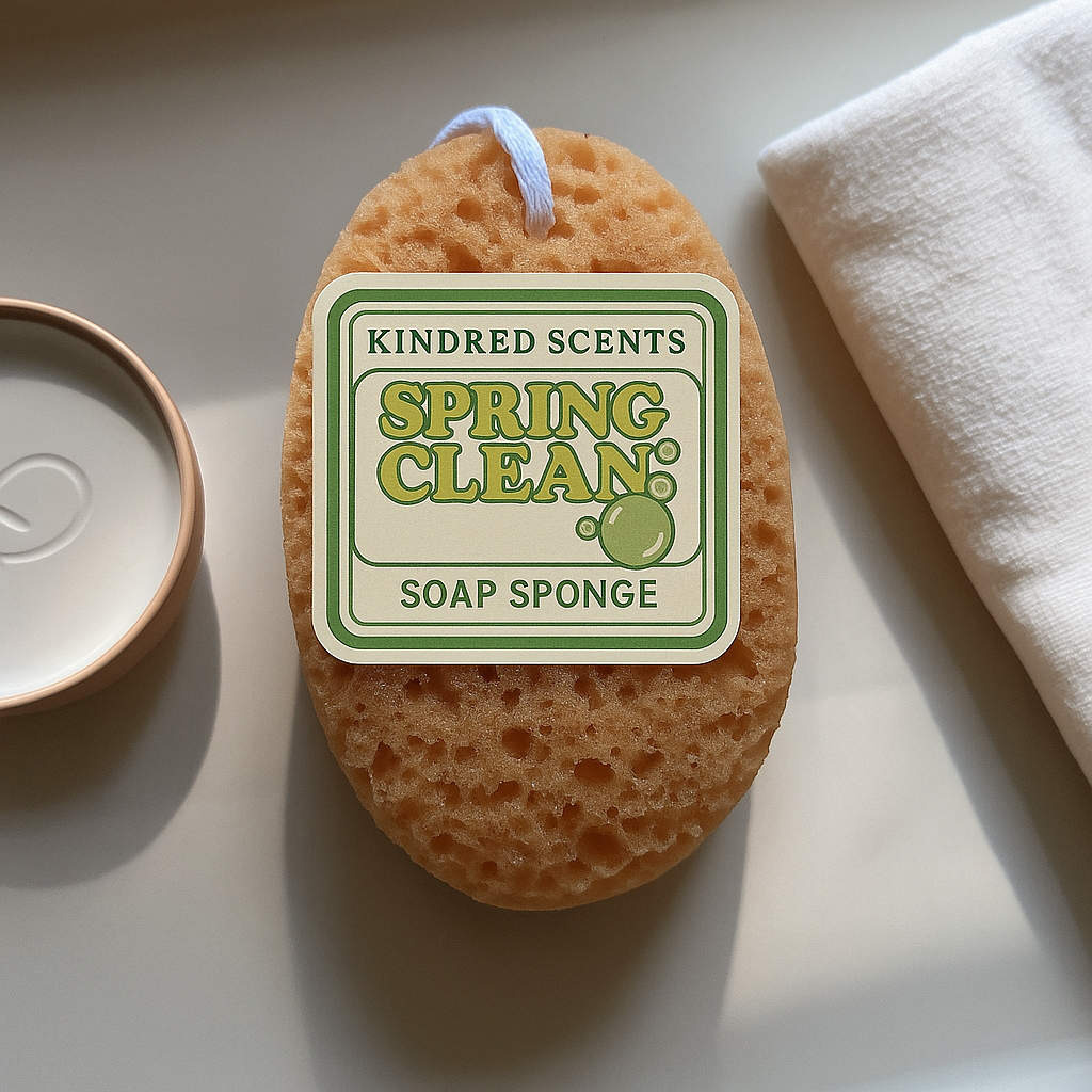 Spring Clean Natural Soap Sponge
