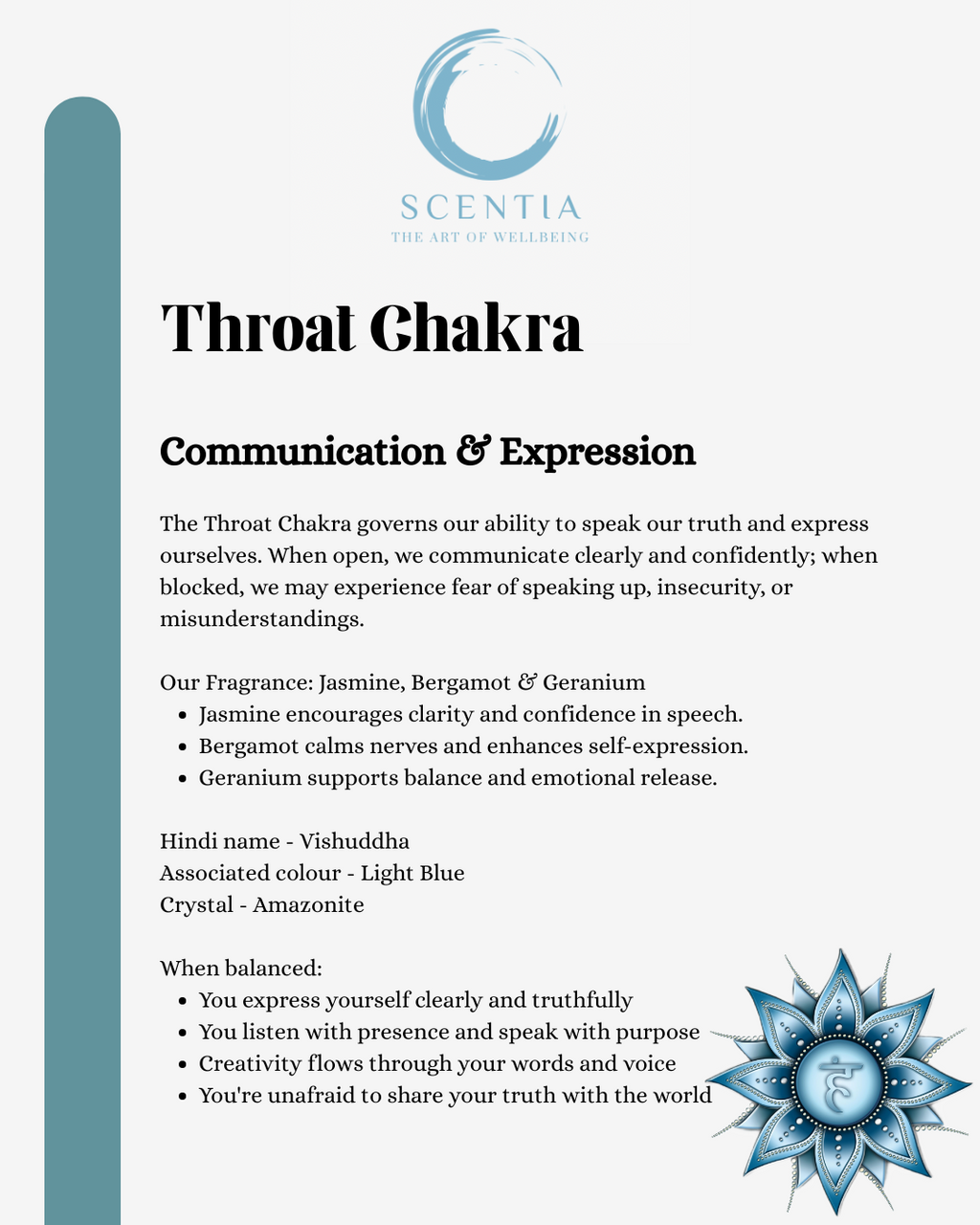 Jasmine, Bergamot & Geranium Scented Candle