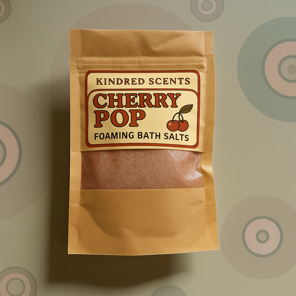 Cherry Pop Foaming Bath Salts