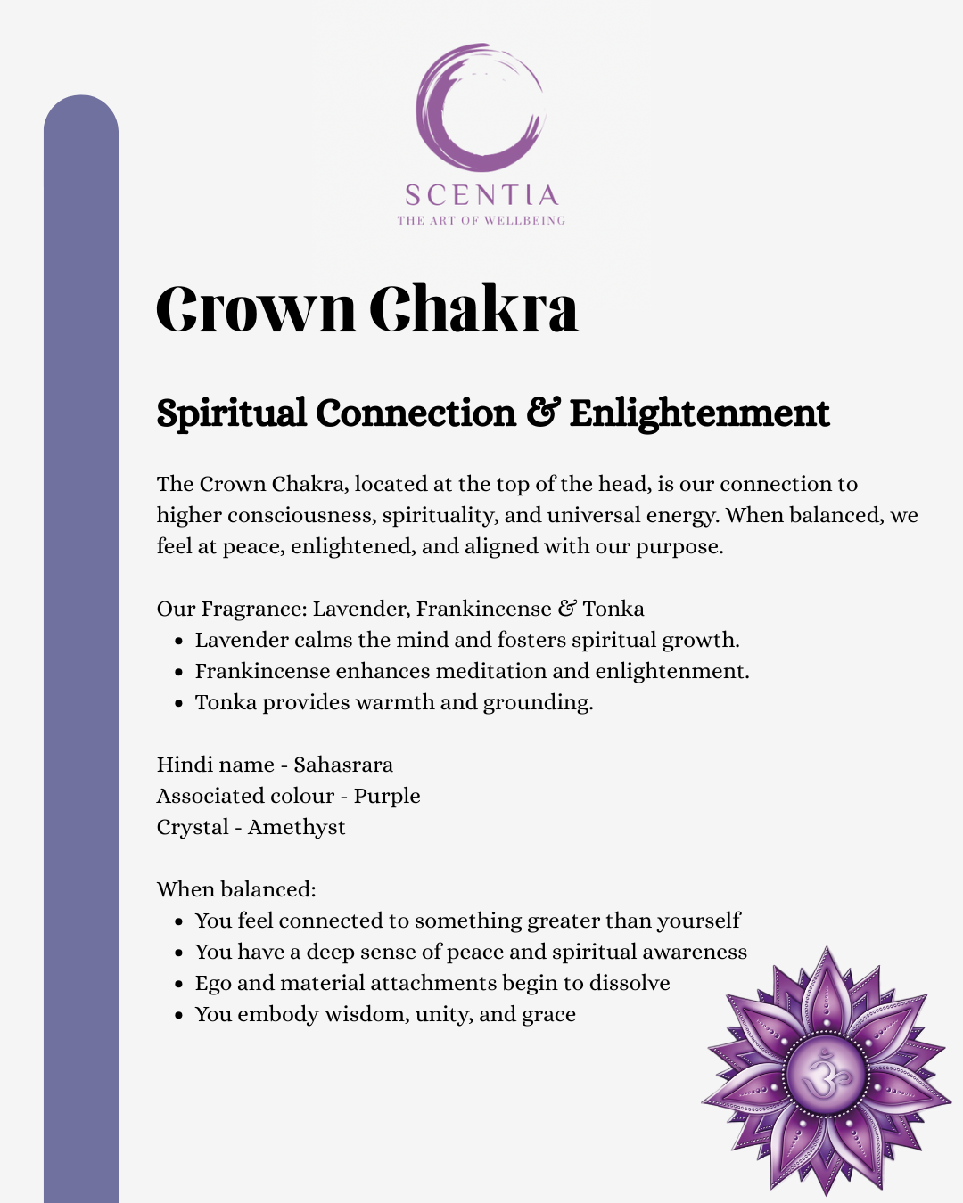 Lavender, Frankincense & Tonka Wax Melt