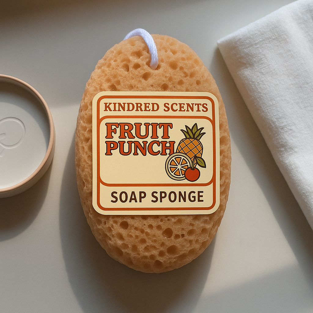Fruit Punch Natural Soap Sponge